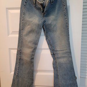 Vintage L.E.I. Split Flare Leg Jeans